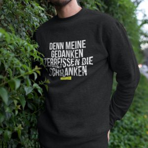 Die Gedanken sind frei Sweatshirt Couleurstudent Verbindung Studentenverbindung Korpo
